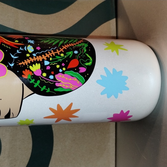 Limited edition by Manuela Guillén & Starbucks 16 -0z - Picture 4 of 5